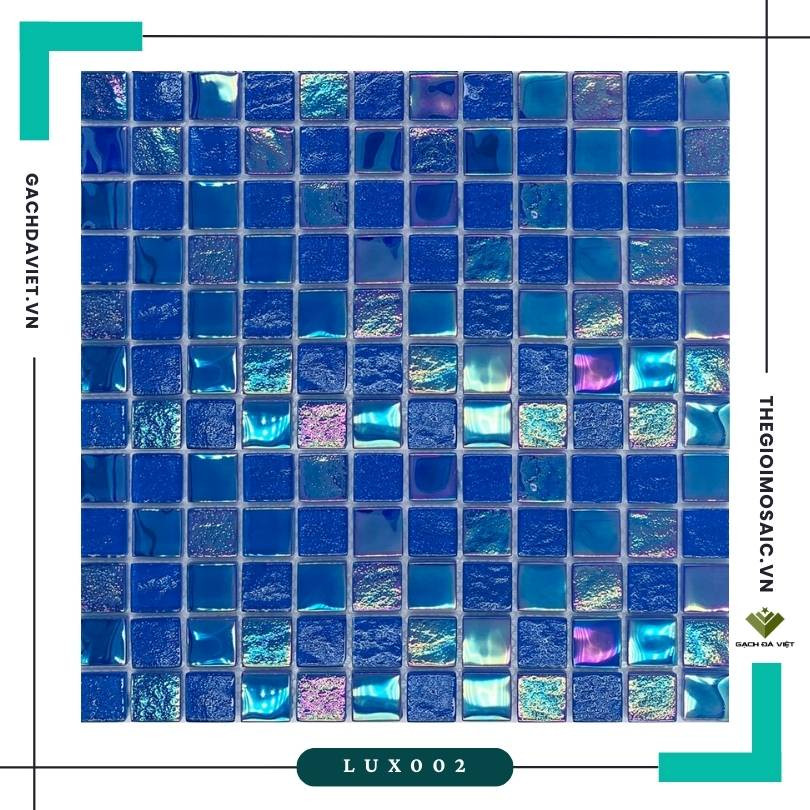 Gạch mosaic cao cấp ánh kim MSAK-LUX002