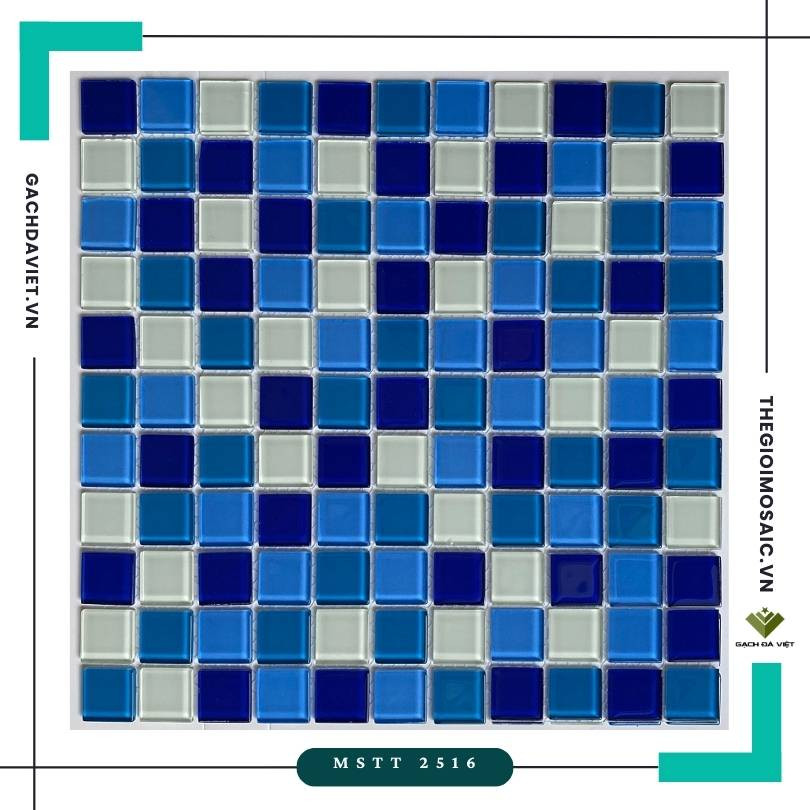 Gạch mosaic thủy tinh MSTT-2516