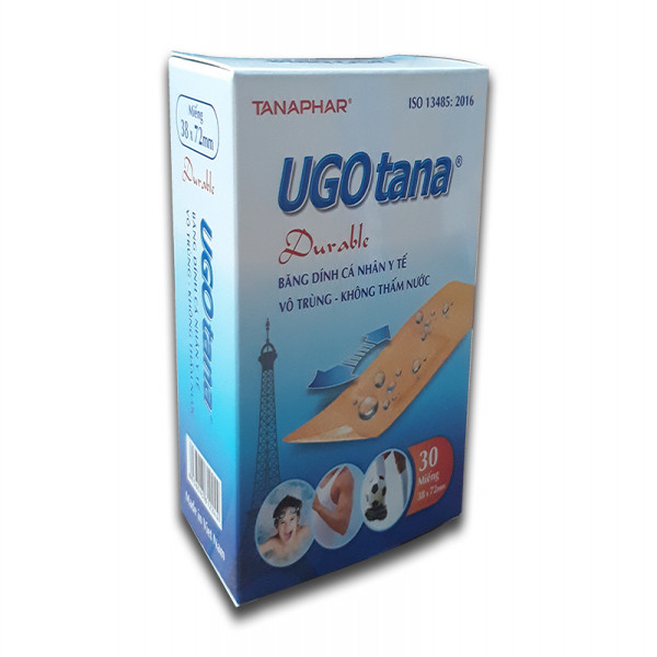 Băng Cá Nhân Ugo Tana Durable Tanaphar 38X72Mmx38 (H/30M)