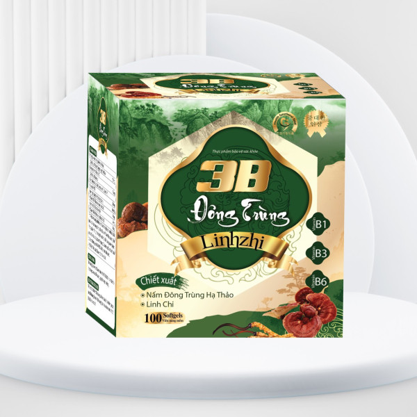 3B Đông Trùng Linhzhi _Xanh, Yn (H100V) Mẫu