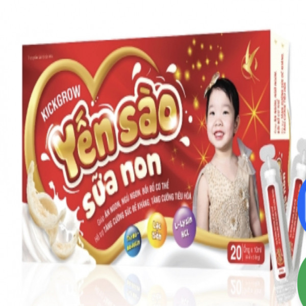 Yến Sào Sữa Non _Blg (Hộp/20 Ống)