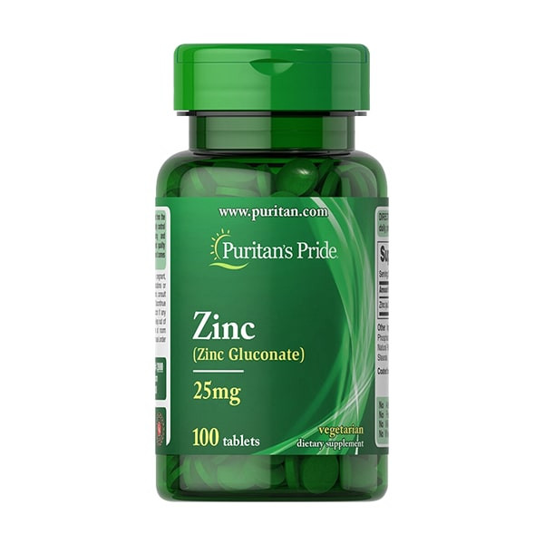 Zin C 25Mg Puritans's Pride (L/100V)