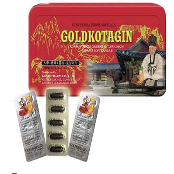 Sâm Goldkotagin Hộp 120 Viên