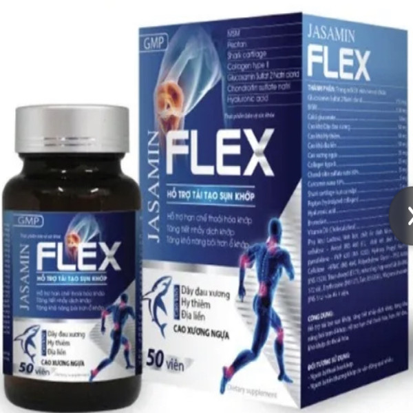 Flex Glucosamin -Hải Linh (Lọ50V) D5.27