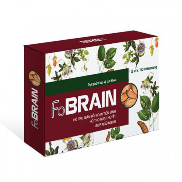 Fobrain Tăng Cường Tuần Hoàn Máu Não Fobelife (H20V)