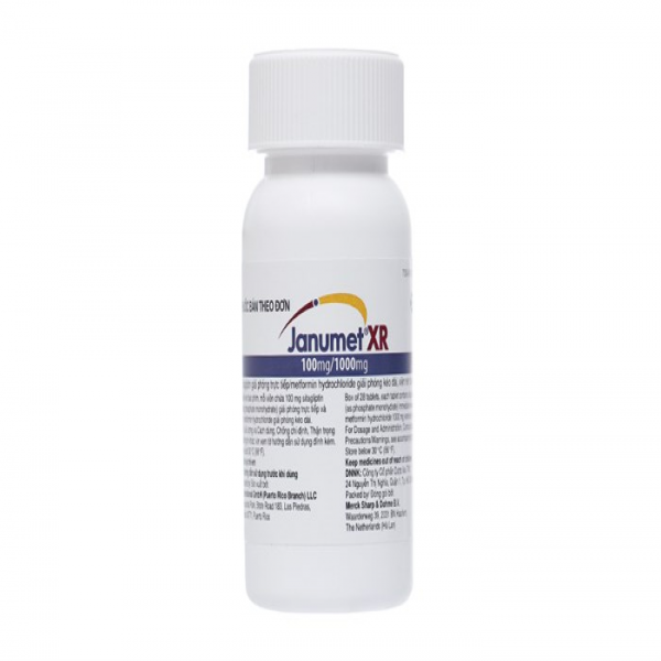 Janumet Xr 100Mg1000Mg Msd (C28 V)
