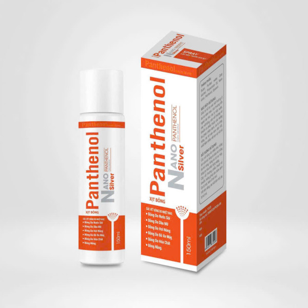 Xịt Bỏng Panthenol Đỏ _Pháp Âu (Lọ150Ml)