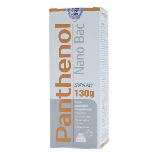 Xịt Bỏng Panthenol Spray (C130G) - Có Vỏ