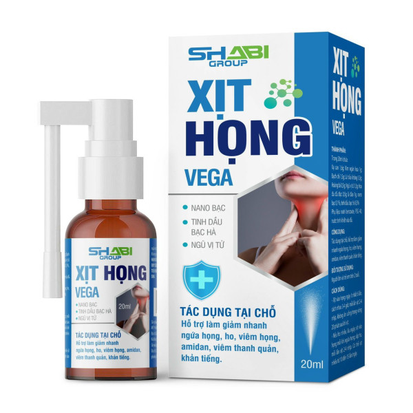 Xịt Họng Vega (Lọ 20Ml)