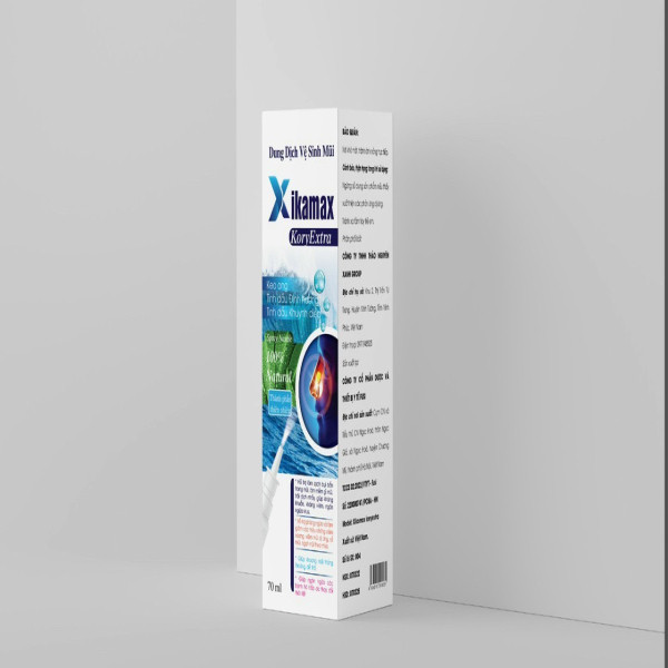 Xịt Muối biển Xikamax Xanh Người Lớn (Lọ70Ml)