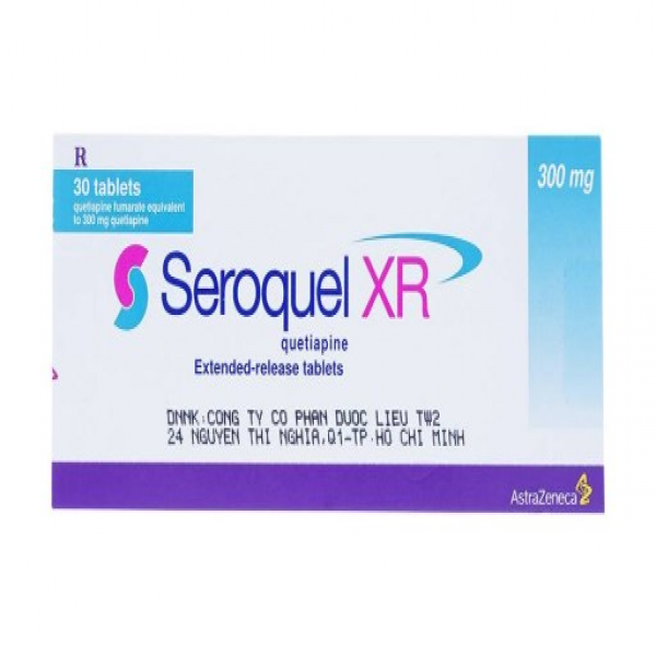 Seroquel Xr Quetiapine 300Mg Astrazeneca (H/30V)
