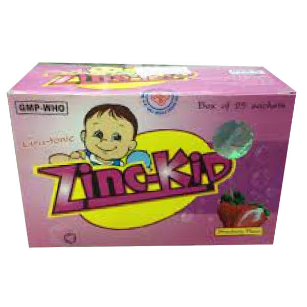 kẽm gói Zinc-Kid Inmed Nam Hà (H25Gói3Gr)