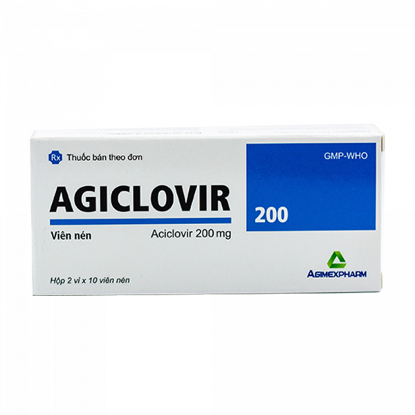 Agiclovir 200Mg (Acyclovir) _Agimexpharm (H20V)
