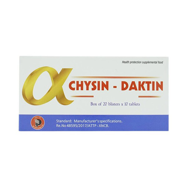Alpha Chysin-Daktin (H200V)