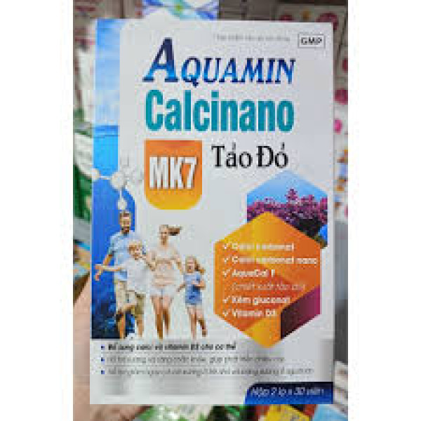 Aquamin Calcinano Mk7 Tảo Đỏ Gia Đình Đang Chạy _Gỗ (H2 Lọ X 30V)
