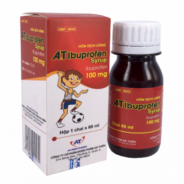 A.T Ibuprofen Syrup (C60Ml)