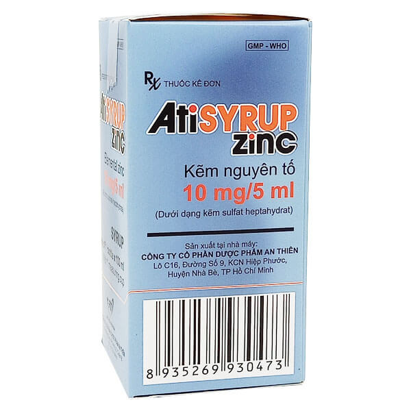 Atisyrup Zinc Kẽm Siro (L/100Ml)_ At
