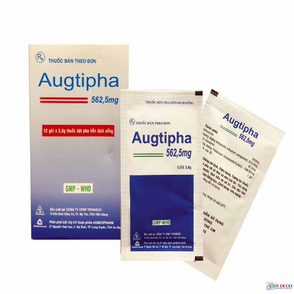 Augtipha 562,5Mg Tipharco (H12G3,8Gr)