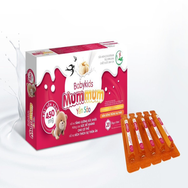 Babykids Mummum Yến Sào _Thăng Long (H20 Ống X 10Ml)