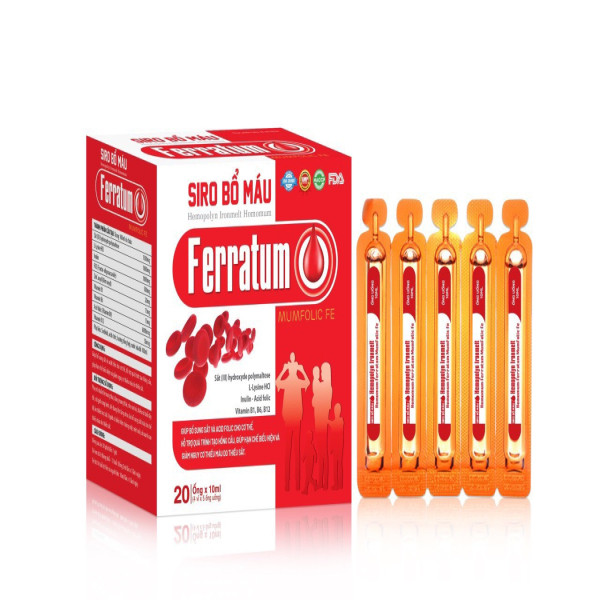 Bổ Máu Ferratum_ Vuông (H20 Ống)