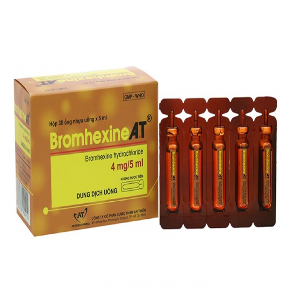 Bromhexine A.t 4Mg5Ml An Thiên (H30Ống5Ml)