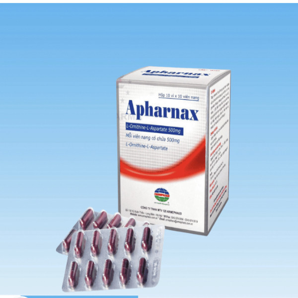 Apharnax Thuốc Điều Trị Gan Cấp Và Mãn Tính ( 10 Vỉ X 10 Viên)