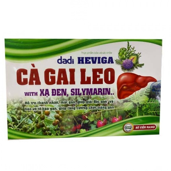 Bổ Gan Cà Gai Leo Xạ Đen Heviga (H60V)