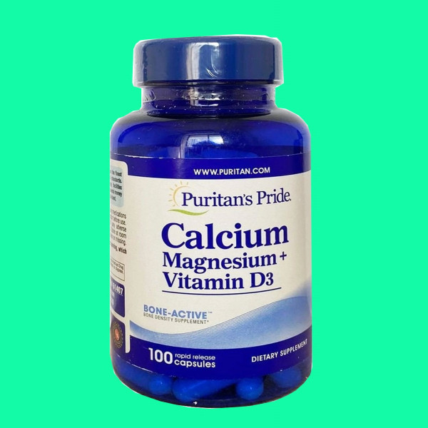 Calcium Magnesium D3 Puritan's Pride _Mỹ (Lọ100V)