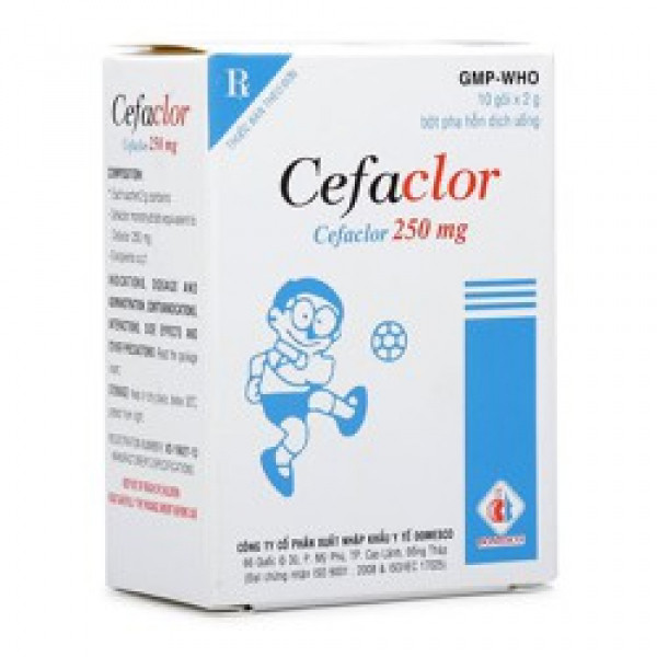 Cefaclor 250Mg Domesco (H10G2Gr)