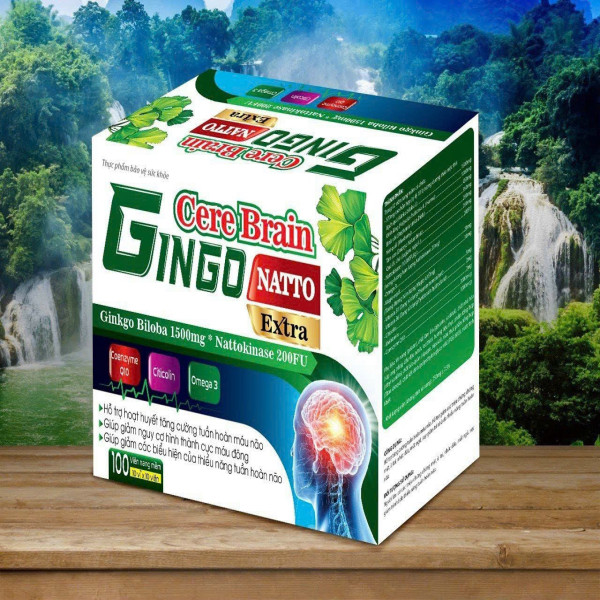 Cerebrain Ginkgo Nato Extra Viên Dài _Yn (H100V) hàng điểm
