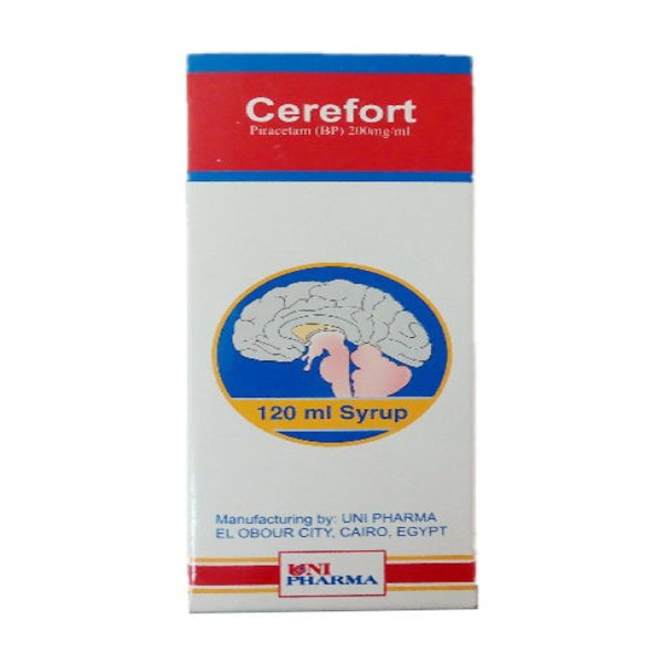 Siro Cerefort (Piracetam 200Mg/Ml) _Ai Cập (Lọ/120Ml)