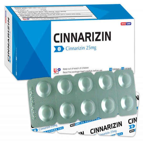 Cinnarizin 25Mg Usp (H100V)
