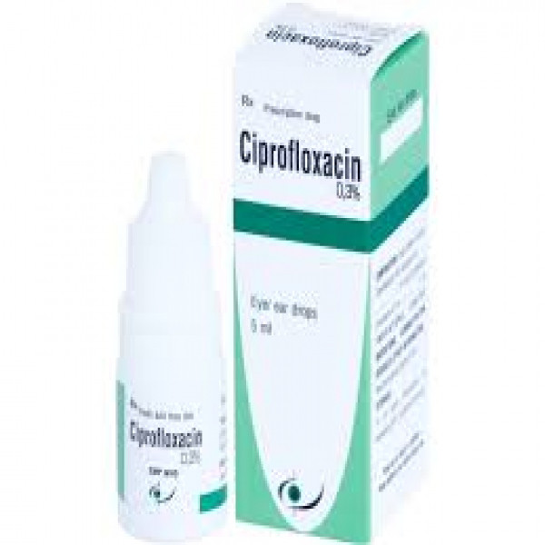 Ciprofloxacin 0.3% Nhỏ Mắt _Bidiphar (L5Ml)