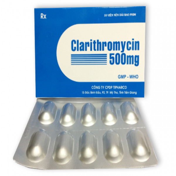 Clarythromycin 500Mg Tipharco (H10V)