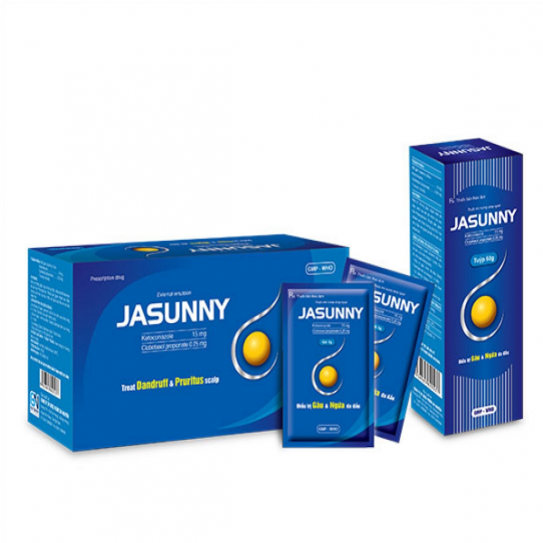 Dầu Gội Trị Gàu Jasunny (Hộp50Gói5Gr)