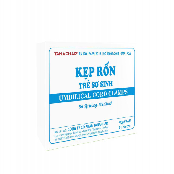 Kẹp Rốn Sơ Sinh Tanaphar (H/50C)