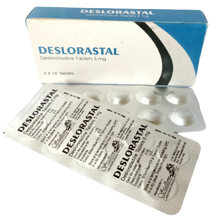 Deslorastal (desloratadine 5mg) H30viên Ấn