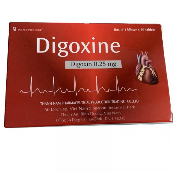 Digoxin 0.25Mg Thành Nam (H30V)