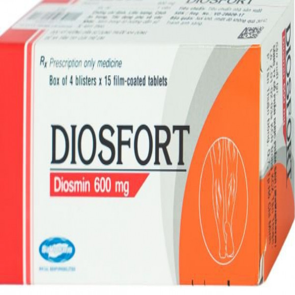 Diosfort Diosmin 600Mg Savipharm (H60V)
