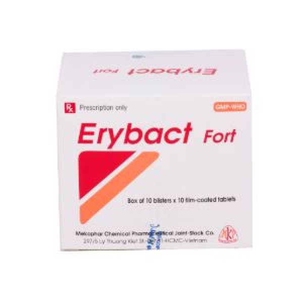 Erybact Fort Viên _ Mekophar (H100V)