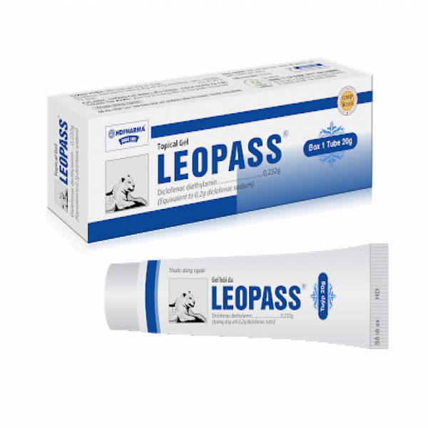 Gel Bôi Da Leopass Hd Pharma ( T20Gr)