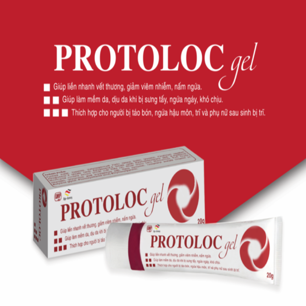 Gel Bôi Trĩ Protoloc Gel _Ngoại Giga Đức (T20G)