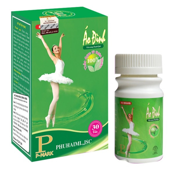 Giảm Cân Áo Đình Phú Hải (Lọ 30 Viên)