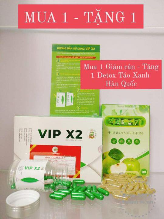 Giảm Cân Thảo Mộc Tiến Hạnh Vip X2 (H30V)