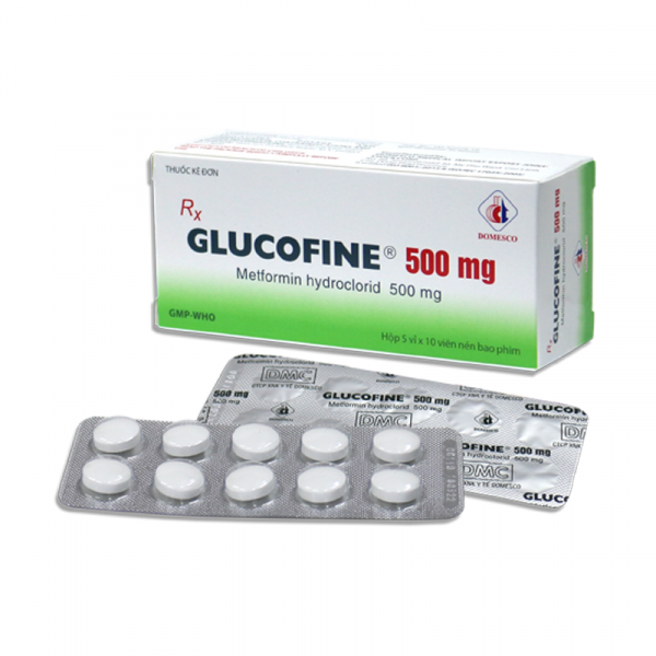 Glucofine 500Mg Domesco (H50V)