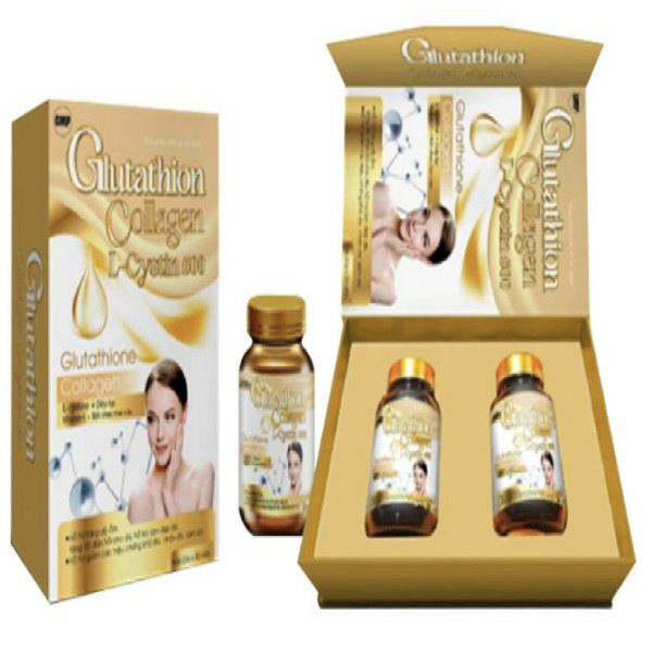Glutathion Collagen _ Gỗ Vàng (H2 Lọ30 Viên) Date 42026