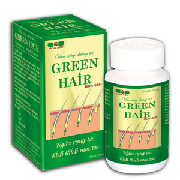 Green Hair Viên Uống Dưỡng Tốc Hoa Sen (H60V)