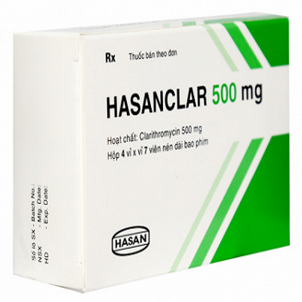 Hasanclar Clarithromycin 500Mg Hasan (H28V)