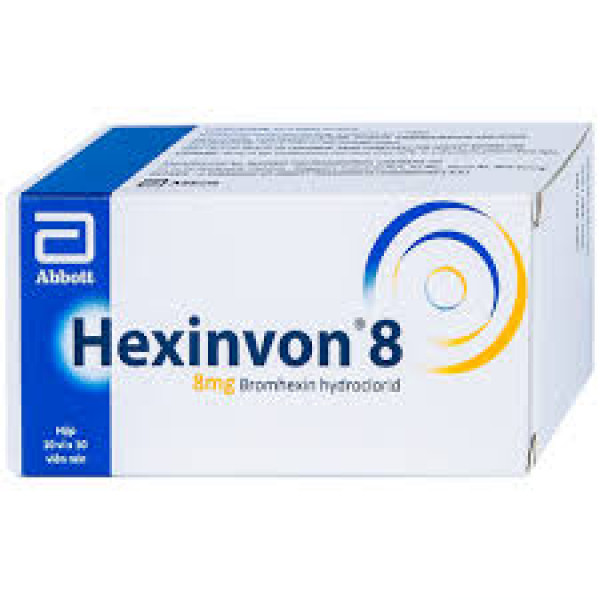 Hexinvon 8Mg (Bromhexin) _Glomed (H100V)