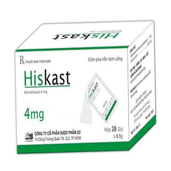 Hiskast Montelukast 4Mg Ft.pharma (H28G0,5Gr)